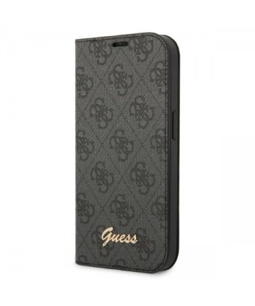 Guess GUBKP14SHG4SHK iPhone 14 6.1 "black / black book 4G Vintage Gold Logo