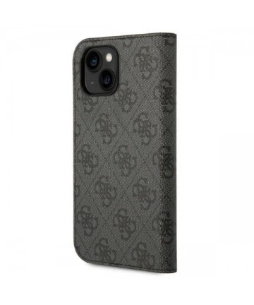 Guess GUBKP14SHG4SHK iPhone 14 6.1 "black / black book 4G Vintage Gold Logo