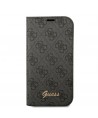 Guess GUBKP14SHG4SHK iPhone 14 6.1 "black / black book 4G Vintage Gold Logo