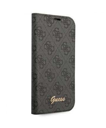 Guess GUBKP14SHG4SHK iPhone 14 6.1 "black / black book 4G Vintage Gold Logo