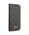 Guess GUBKP14SHG4SHK iPhone 14 6.1 "black / black book 4G Vintage Gold Logo