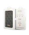 Guess GUBKP14SHG4SHK iPhone 14 6.1 "black / black book 4G Vintage Gold Logo