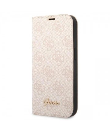 Guess GUBKP14SHG4SHP iPhone 14 6.1 "pink / pink book 4G Vintage Gold Logo
