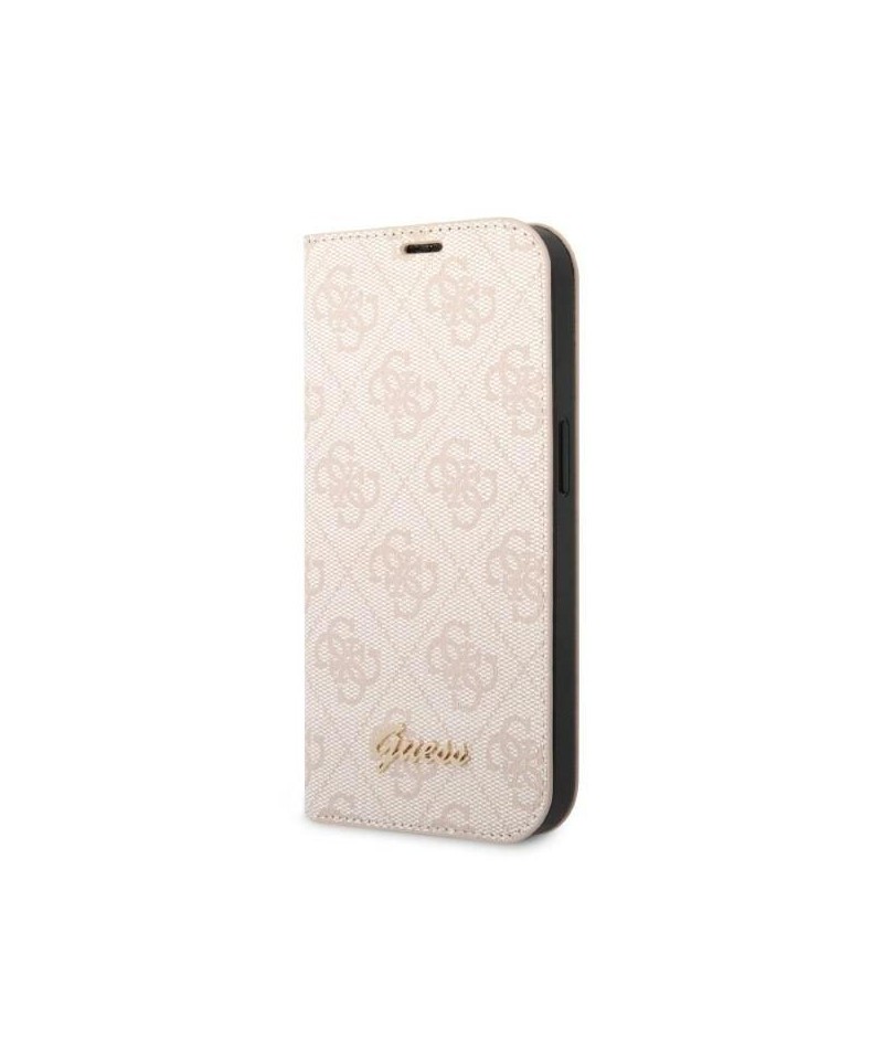 Guess GUBKP14SHG4SHP iPhone 14 6.1 "pink / pink book 4G Vintage Gold Logo
