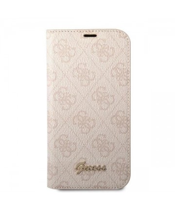 Guess GUBKP14SHG4SHP iPhone 14 6.1 "pink / pink book 4G Vintage Gold Logo