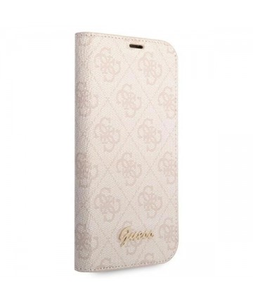 Guess GUBKP14SHG4SHP iPhone 14 6.1 "pink / pink book 4G Vintage Gold Logo