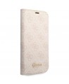 Guess GUBKP14XHG4SHP iPhone 14 Pro Max 6.7 "pink / pink book 4G Vintage Gold Logo