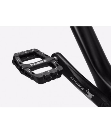 Rockbros 2017-12CBK Nylon Bicycle Pedal Set - Black