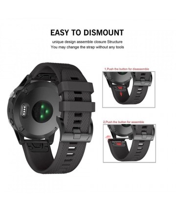 Tech-Protect Smooth case for Garmin Fenix 5 / 6 / 6 Pro / 7 - black