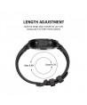 Tech-Protect Smooth case for Garmin Fenix 5 / 6 / 6 Pro / 7 - black