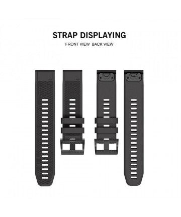 Tech-Protect Smooth case for Garmin Fenix 5 / 6 / 6 Pro / 7 - black
