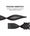 Tech-Protect Smooth Strap for Garmin Fenix 3 / 5X / 3HR / 5X Plus / 6X / 6X Pro / 7X - Black