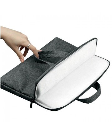 Tech-Protect Briefcase Laptop Bag 15-16'' - Dark Gray