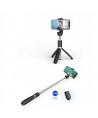 Tech-Protect L01S Bluetooth Selfie Stick with Tripod up to 70cm - Black