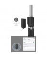 Tech-Protect L01S Bluetooth Selfie Stick with Tripod up to 70cm - Black