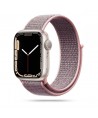 Tech-Protect Nylon Strap for Apple Watch 4 / 5 / 6 / 7 / 8 / 9 / SE (38/40/41 mm) - Pink
