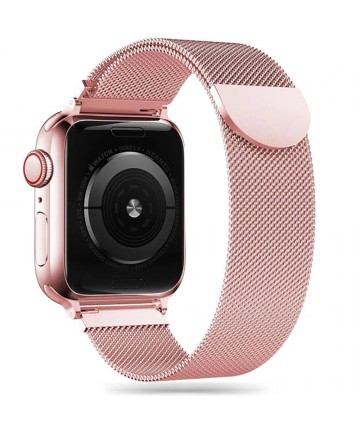 Tech-Protect MilaneseBand for Apple Watch 4 / 5 / 6 / 7 / 8 / 9 / SE (38/40/41 mm) - Pink