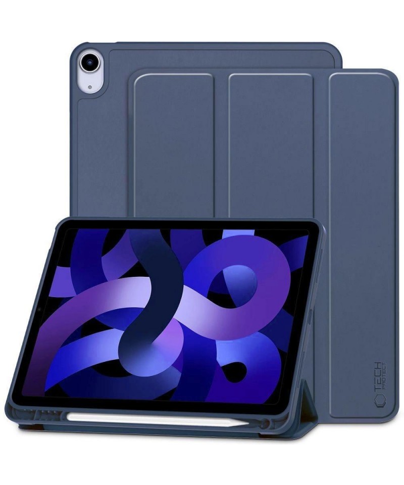 Tech-Protect SC Pen Case for iPad Air 10.9" 2020-2022 / 11" 2024 - Navy Blue