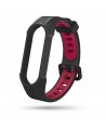 Tech-Protect Armor Strap for Xiaomi Mi Smart Band 5 / 6 / 6 NFC - Black and Red