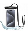 Tech-Protect UWC7 waterproof case universal for smartphones up to 6.9" - black