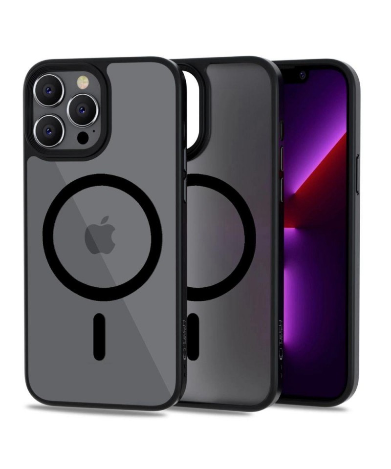 Tech-Protect MagMat MagSafe iPhone 13 Pro Case - Matte Black
