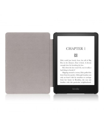 Tech-Protect SmartCase for Kindle Paperwhite V / 5 / Signature Edition - Blue with Sakura Flowers