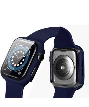 Tech-Protect Defense360 Case for Apple Watch 7 / 8 / 9 (45mm) - Transparent