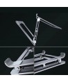 Tech-Protect ULS400 universal foldable stand for laptops up to 17" - gray