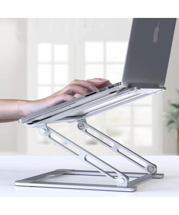 Tech-Protect ULS400 universal foldable stand for laptops up to 17" - silver