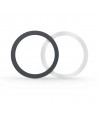 Tech-Protect MagMat MagSafe magnetic ring universal - black / silver (2 pcs.)