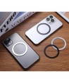 Tech-Protect MagMat MagSafe magnetic ring universal - black / silver (2 pcs.)