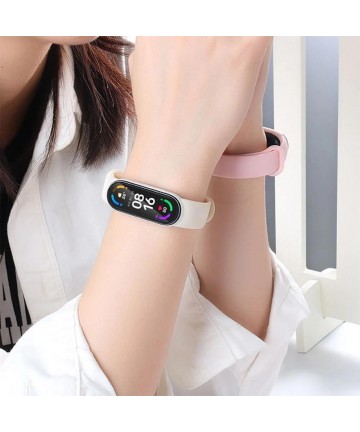 Tech-Protect IconBand Strap for Xiaomi Mi Smart Band 5 / 6 / 7 / NFC - Pink