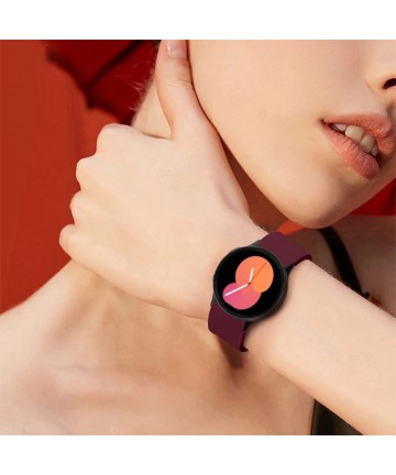 Tech-Protect IconBand for Samsung Galaxy Watch 4 / 5 / 5 Pro / 6 / 7 / FE - Burgundy