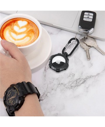 Tech-Protect TPUCarbon Case for Apple AirTag - Black