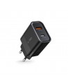 Tech-Protect C30W Charger USB-C PD 30W / USB-A QC 3.0 - Black
