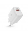 Tech-Protect C20W charger USB-C PD 20W / USB-A QC 3.0 - white