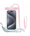 Tech-Protect Waterproof Case UWC7 waterproof for devices up to 6.9" - pink