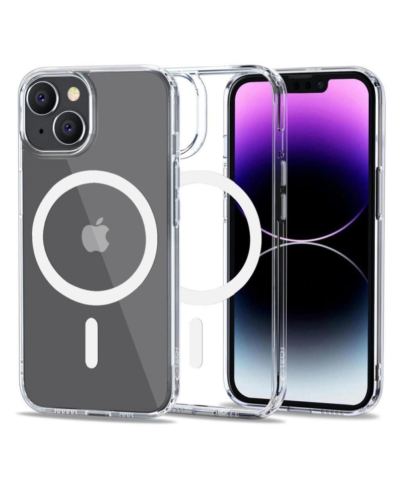 Tech-Protect FlexAir Hybrid MagSafe iPhone 14 Case - Clear