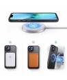 Tech-Protect MagMat MagSafe iPhone 14 Case - Clear Black