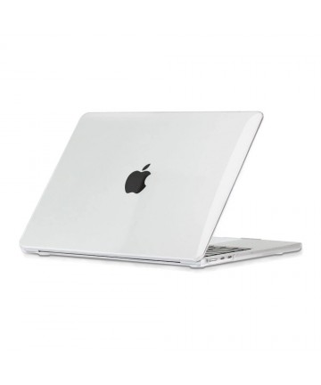 Tech-Protect SmartShell Case for MacBook Air 13" M2 / M3 / 2022-2024 - Transparent