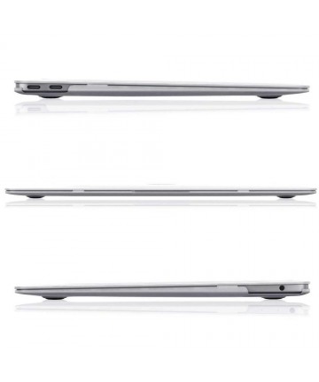 Tech-Protect SmartShell Case for MacBook Air 13" M2 / M3 / 2022-2024 - Transparent