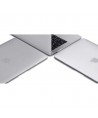 Tech-Protect SmartShell Case for MacBook Air 13" M2 / M3 / 2022-2024 - Clear-Glitter