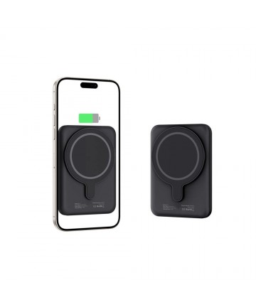 Tech-Protect LifeMag PB10 Powerbank with MagSafe 5000mAh 15W USB-C port - black + USB-C cable