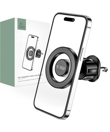 Tech-Protect N51 Car Phone Holder with MagSafe for Air Vent - Black