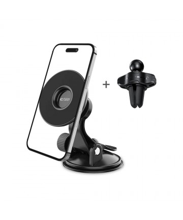 Tech-Protect N50 MagSafe Car Magnetic Phone Holder for Cockpit/Air Vent - Black