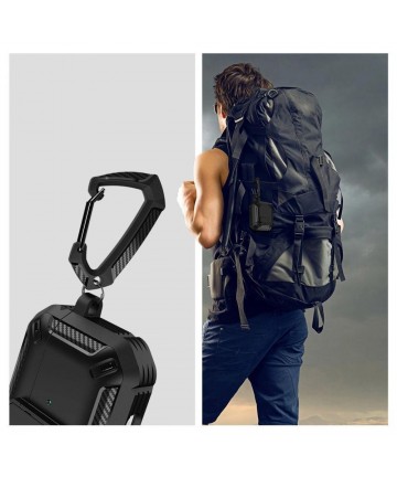 Tech-Protect X-Carbo Case for AirPods Pro 1 / 2 - Black