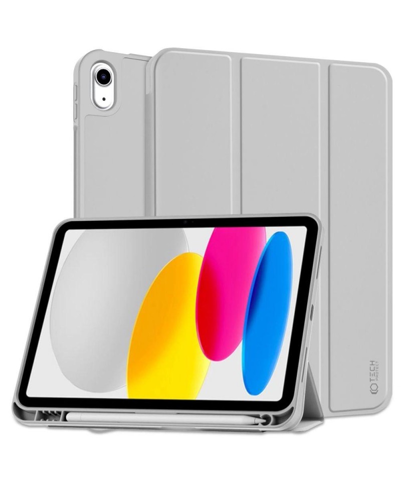 Tech-Protect SC Pen Case for iPad 10.9" 2022 - Gray