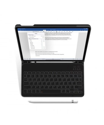 Tech-Protect SC Pen + Keyboard Case for iPad 10.9" 2022 - Black