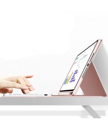 Tech-Protect SC Pen + Keyboard Case with Keyboard for iPad 10.9" 2022 - Pink