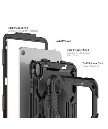 Tech-Protect Solid360 Case for iPad 10.9" 2022 - Black